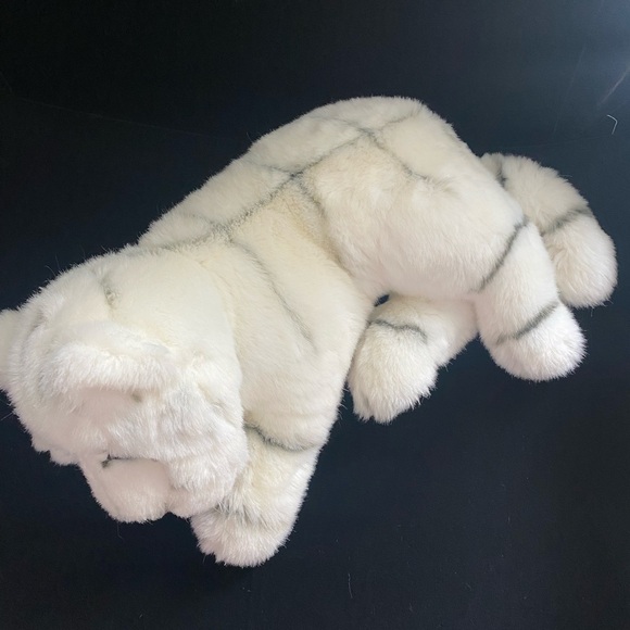 Vintage HTF White Lion Cub Realistic stuffed animal plush 26 - Picture 5 of 7